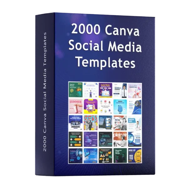 Canva Social Media 2000 Templates